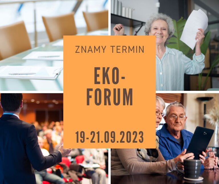 Znamy datę EKO-FORUM dla seniorów